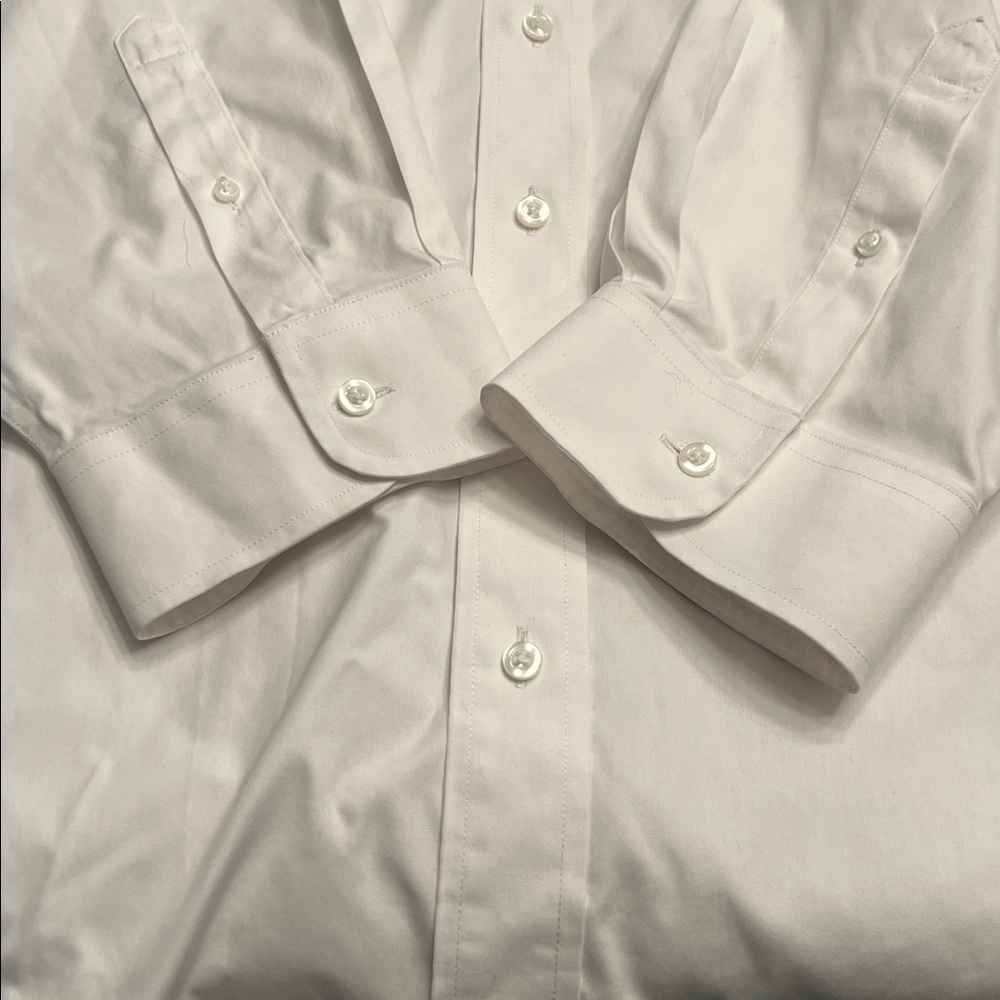 Roundtree & Yorke White Dress Shirt - Picture 2 of 4